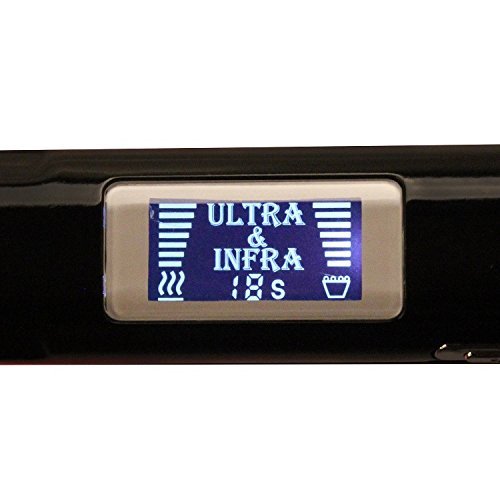 Ultrasonic Infrared Flat Iron for Hair Rejuvenation