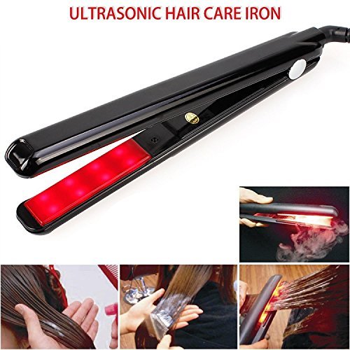 Infrared Hair Treatment Flat Iron with Cold Plates