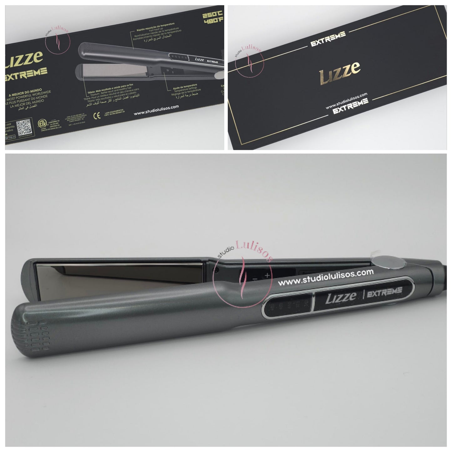 Flat Iron - Lizze Extreme ( 1 in.)