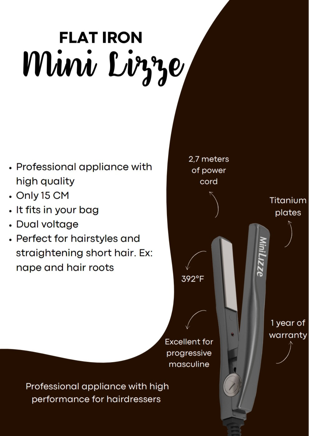 Flat Iron - Mini Lizze