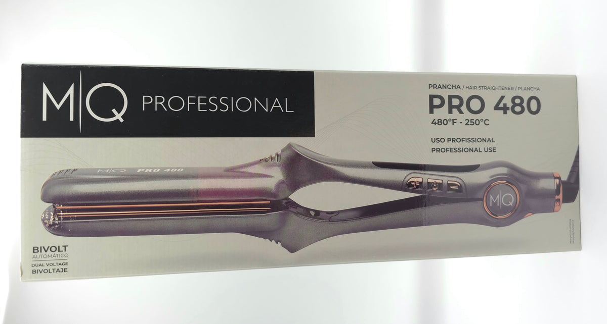 MQ Pro 480 titanium professional hair straightener flat iron