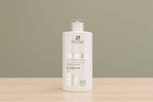 Zera Metal Deep Cleaning shampoo by TopHair Cosmetics for pre-treatment hair detox