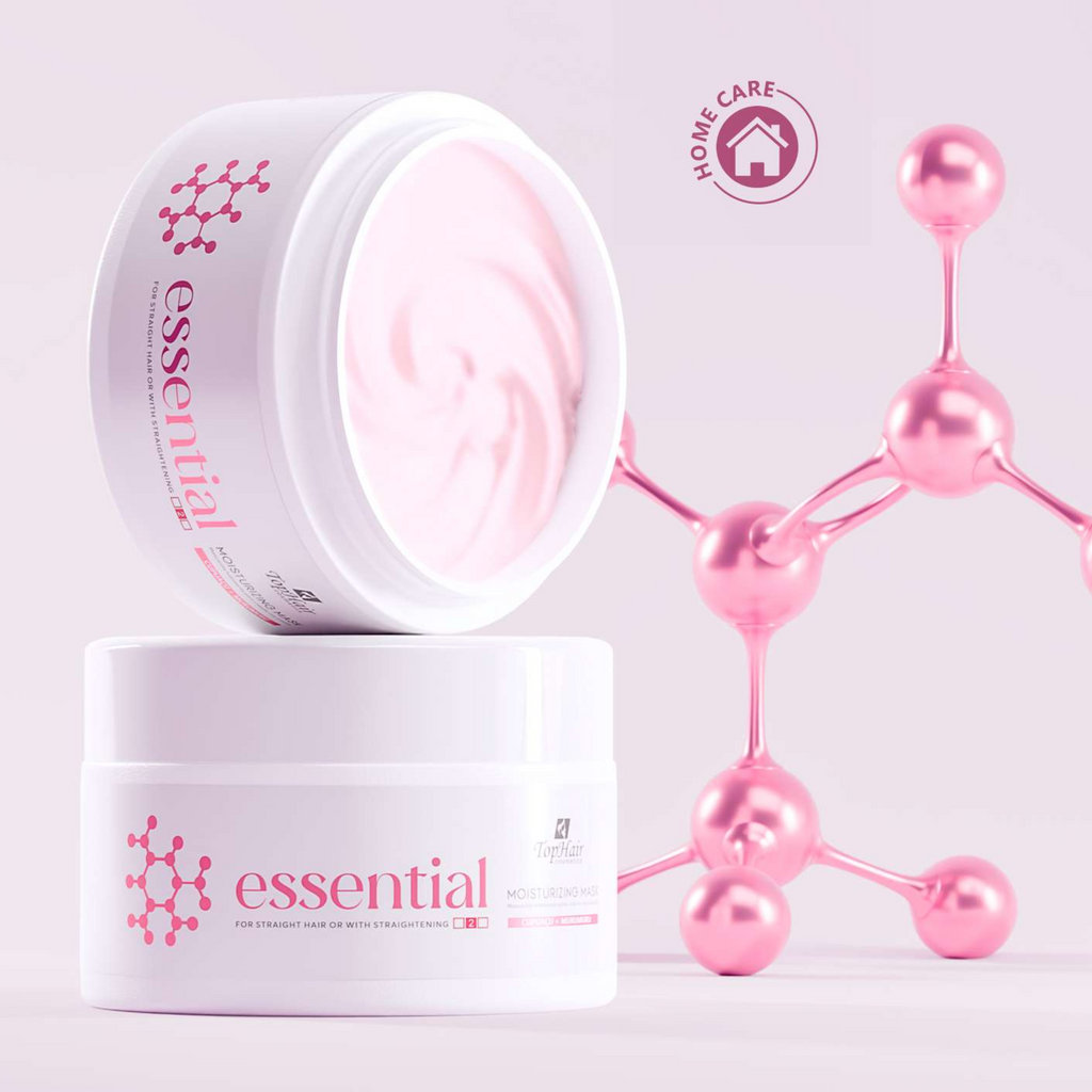 Essential Moisturizing Mask by TopHair Cosmetics for deep hair hydration