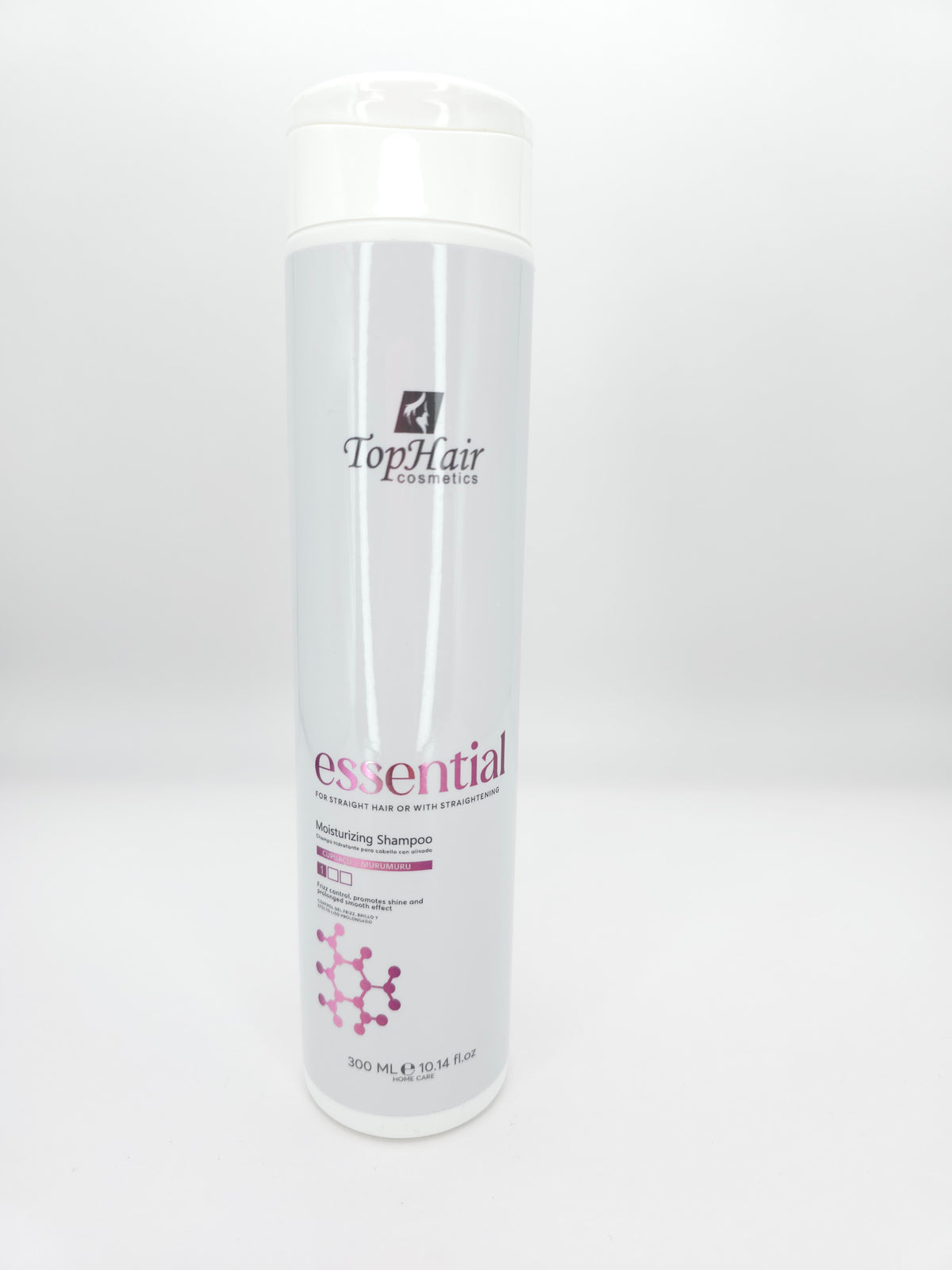 Essential Moisturizing Shampoo by TopHair Cosmetics for hydrating dry hair