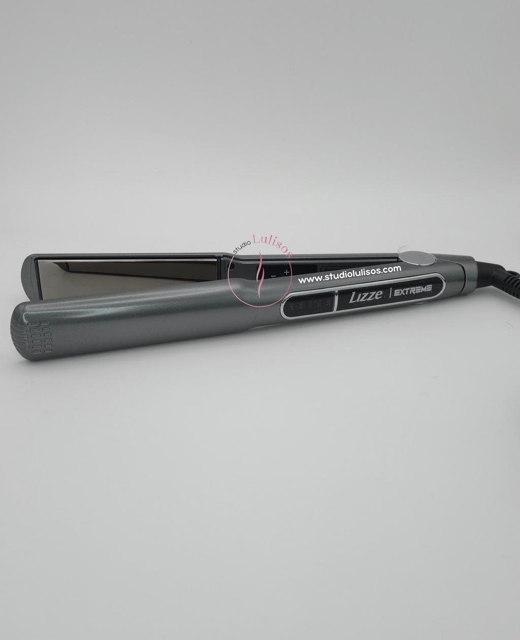 Lizze Extreme 1-inch professional titanium flat iron for hair straightening