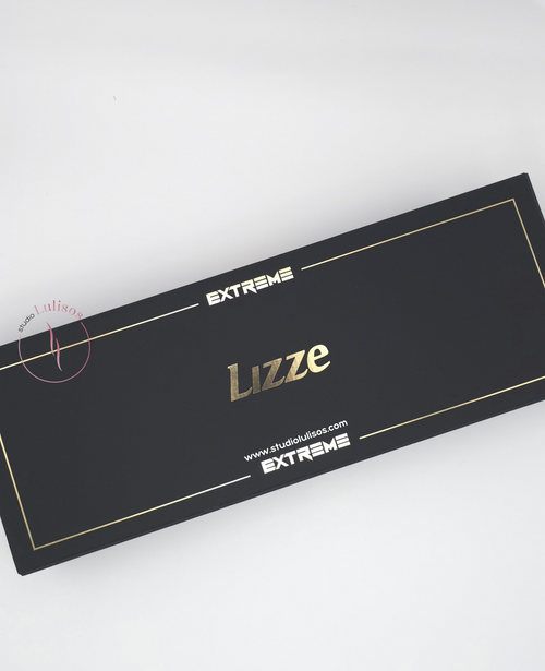 Lizze Extreme 1-inch professional titanium flat iron for hair straightening