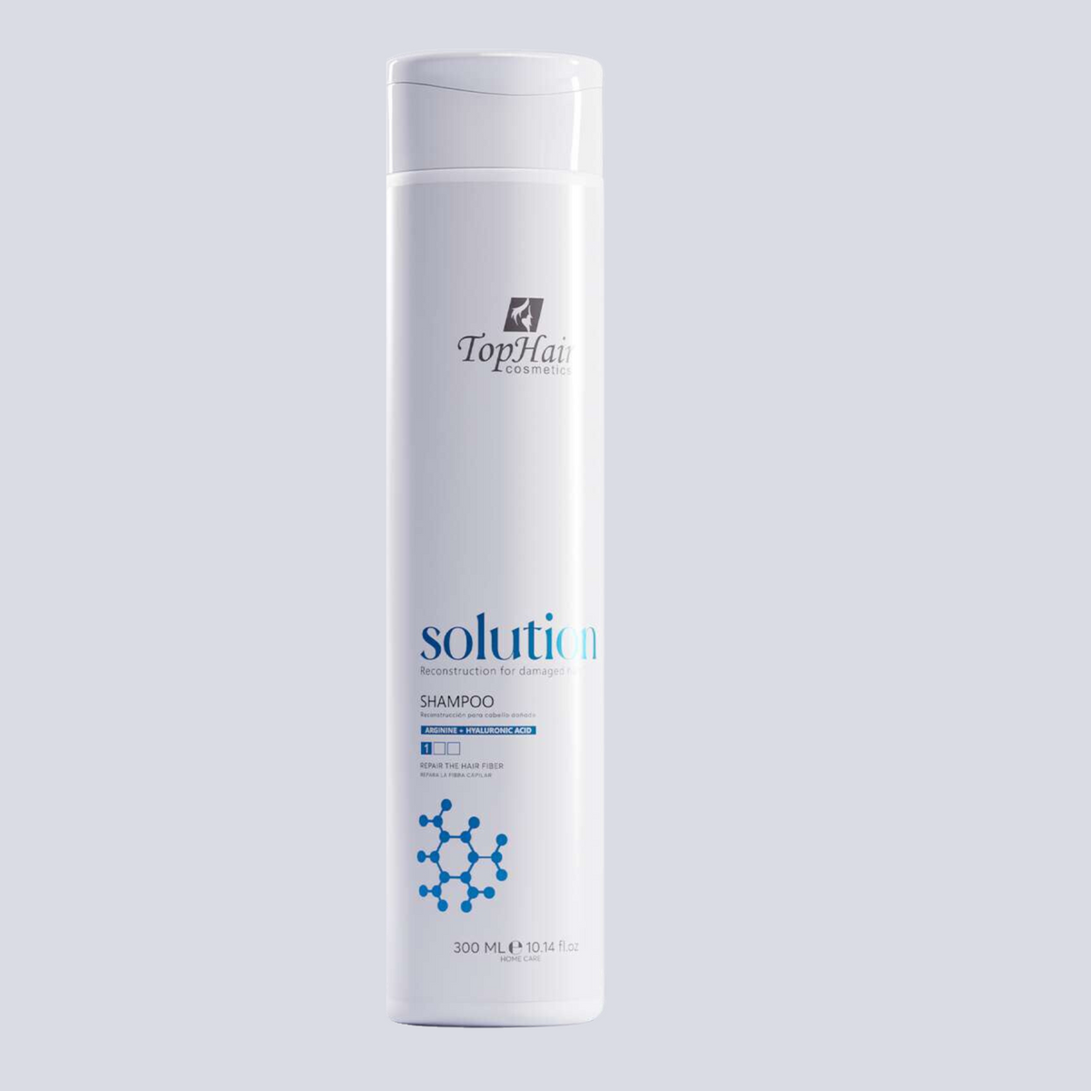 Solution Home Care shampoo for at-home damaged hair maintenance by TopHair Cosmetics