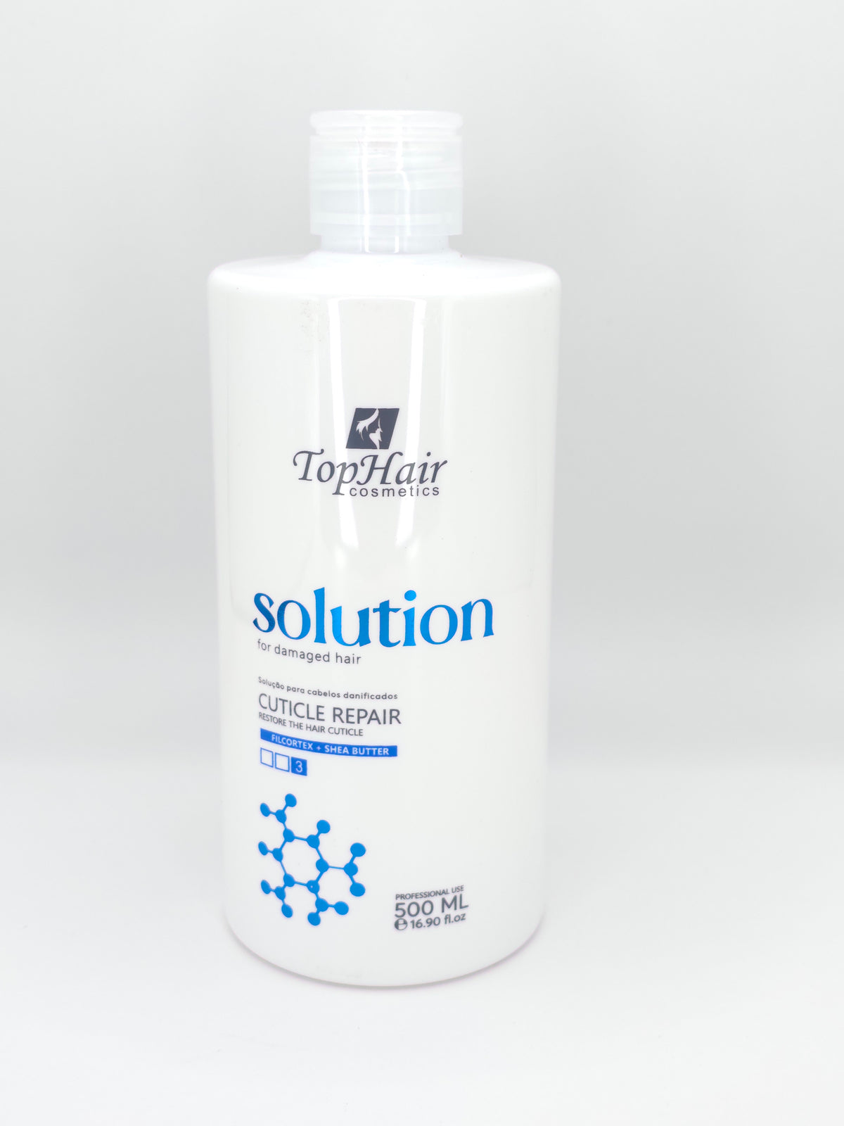 Solution Step 3 cuticle repair treatment by TopHair Cosmetics