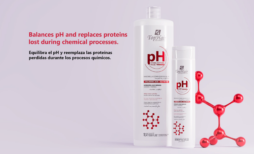 pH Equilibrium Stabilizing Mask by TopHair Cosmetics for post-treatment hair balance