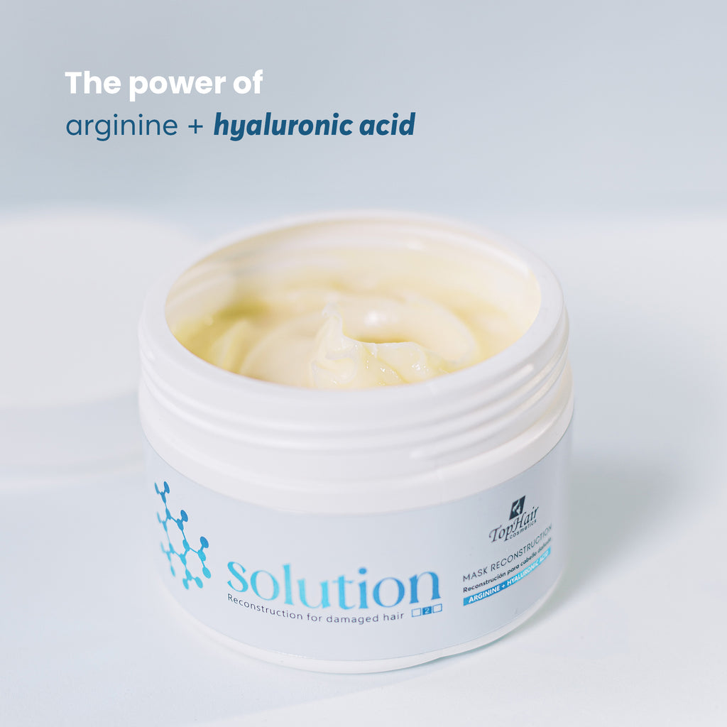 Solution Home Care mask for at-home damaged hair maintenance by TopHair Cosmetics