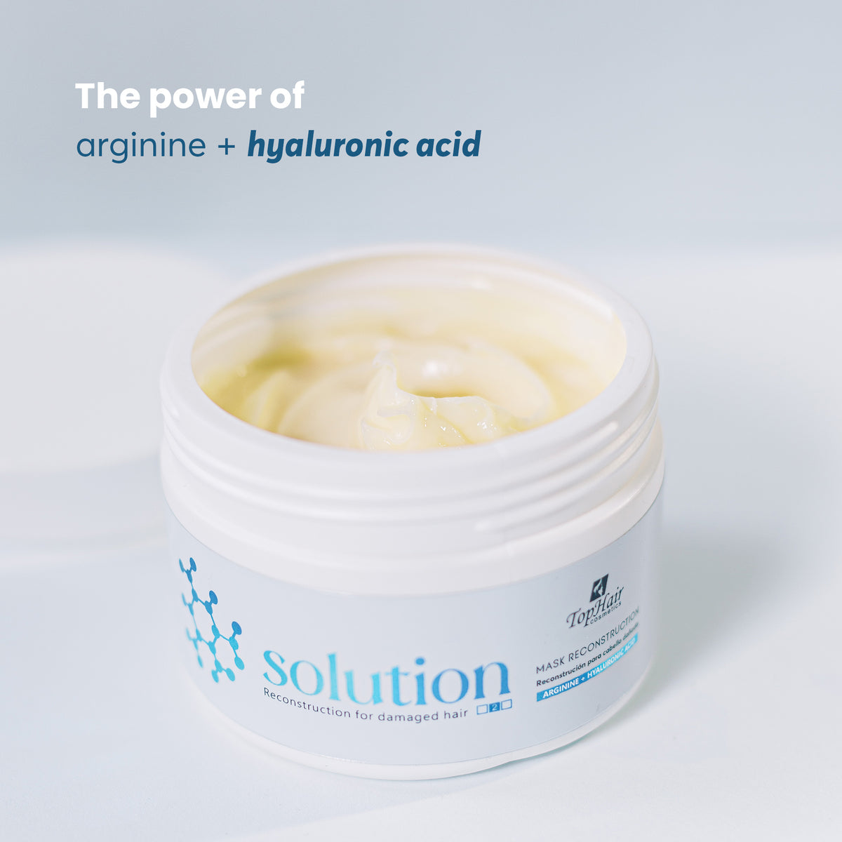 Solution Home Care mask for at-home damaged hair maintenance by TopHair Cosmetics